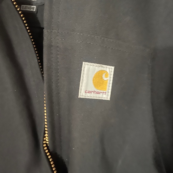 Carhartt Black Zip-Up Jacket - Picture 3 of 4